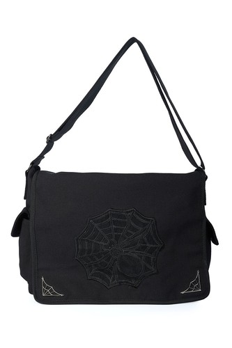 Borsa messenger nera gotica