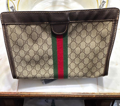 Pochette gucci monogram web - gg,