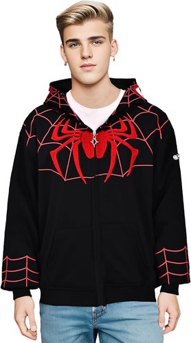 Costume uomo ragno zip