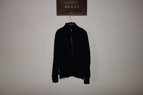 Gucci navy iconic web felpa - navy,