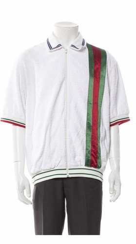 Gucci maglia zip terry - gucci, zip-up
