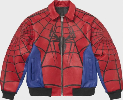 Giacca pelle uomo spiderman - giacca,