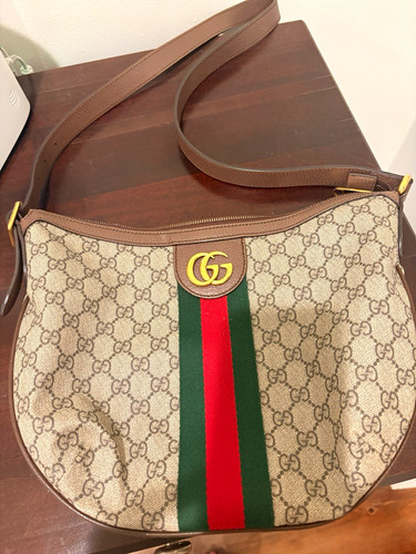 Borsa tracolla gucci gg - a,