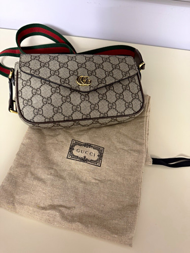 Borsa tracolla gucci gg - a,