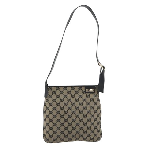 Gucci web strap zip messenger - strap,