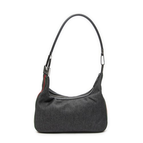 Gucci web zip hobo - usato, tela