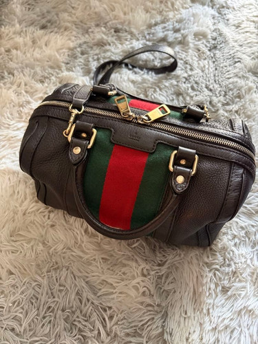 Borsa gucci web stripe piccola - gucci,