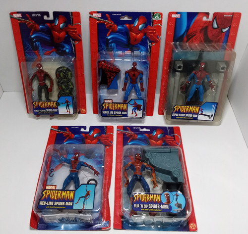 Nuovo lotto figure spiderman - nuovo,