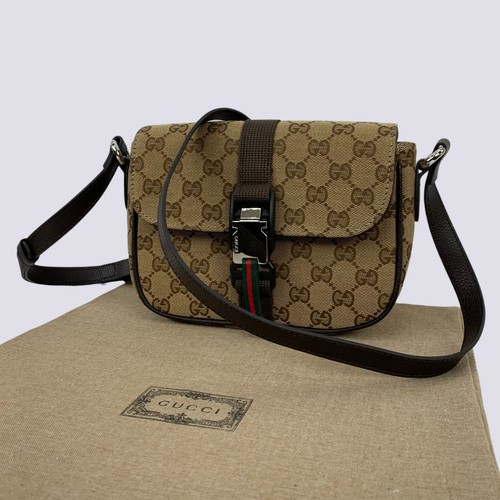 Borsa tracolla gucci gg - a,