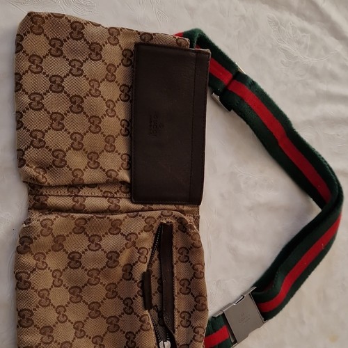 Gucci borsa banana - , tela/pelle