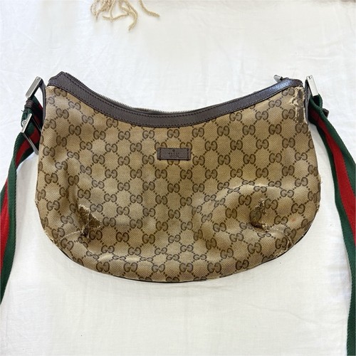 Gucci borsa tracolla tela - gucci,