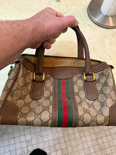 Borsa tracolla gucci tela - borsa,