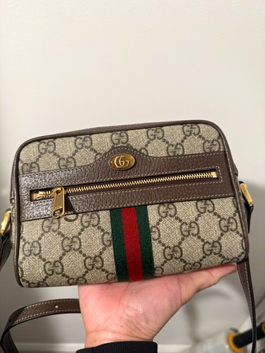 Borsa tracolla gucci tela - borsa,